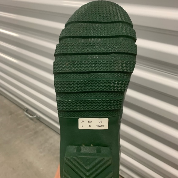 NWT! Hunter Tall Green Boots size 43 M10/F11 - Picture 15 of 17